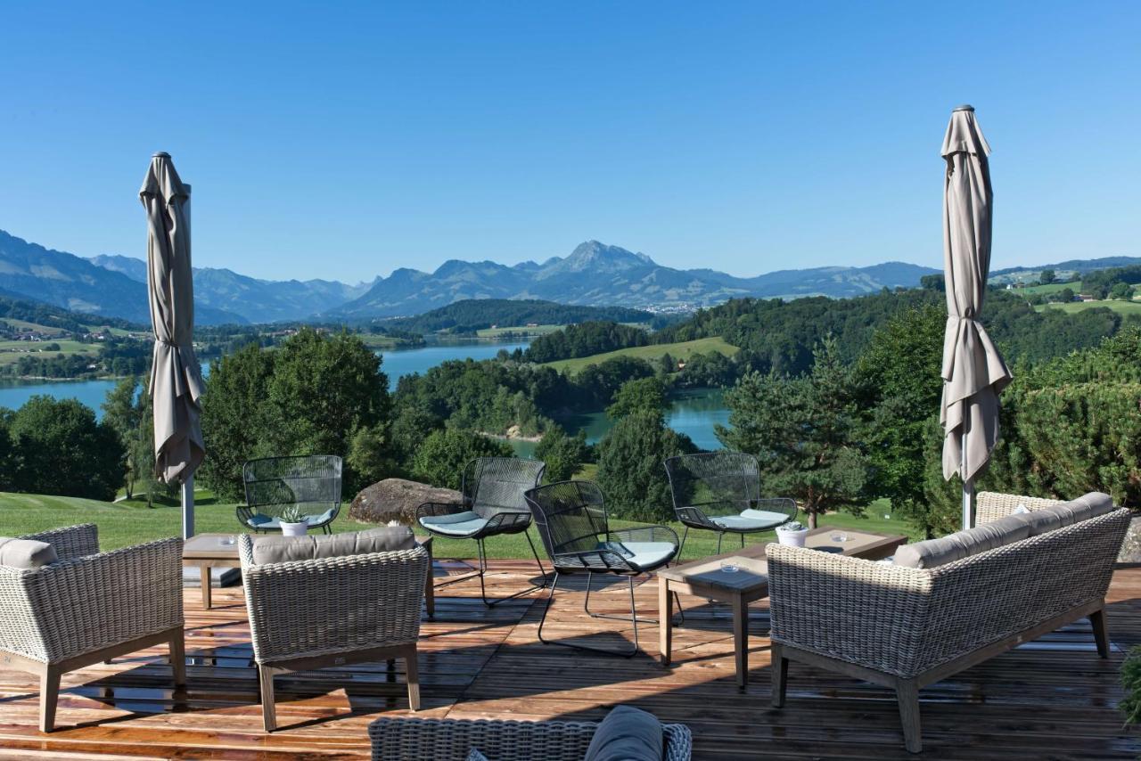 Golf De La Gruyere Hotel Pont-la-Ville Exterior foto
